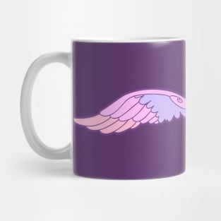 Pastel Pink Purple Wings Mug